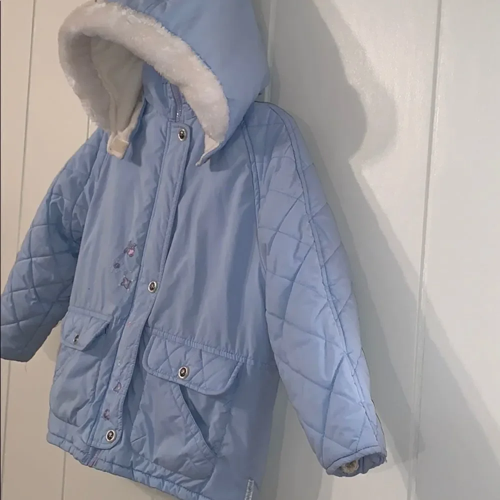 Vtg Healthtex light blue filled winter coat‎
